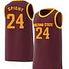 Andre Spight Jersey Arizona State Sun Devils College Basketball Red #24