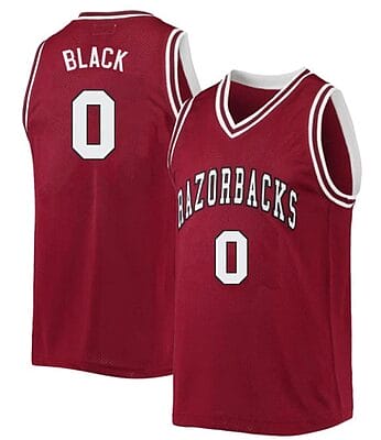 Anthony Black Jersey #0 Arkansas Razorbacks College Basketball Red
