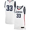 Apostolos Roumoglou Jersey UConn Huskies College Basketball No Name White #33