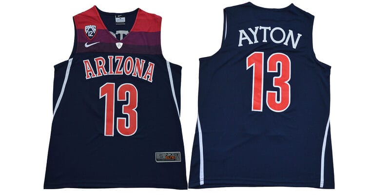 Arizona Wildcats #13 Deandre Ayton Jersey NCAA Basketball