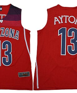 Arizona Wildcats #13 Deandre Ayton Jersey NCAA Basketball Red