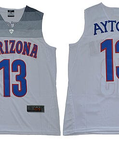 Arizona Wildcats #13 Deandre Ayton Jersey NCAA Basketball White