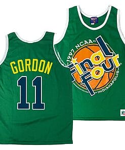 Arizona Wildcats Aaron Gordon Jersey #11 1997 NCAA Champions Final Four Green