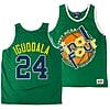 Arizona Wildcats Andre Iguodala Jersey #24 1997 NCAA Champions Final Four Green