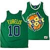 Arizona Wildcats Azuolas Tubelis Jersey #10 1997 NCAA Champions Final Four Green
