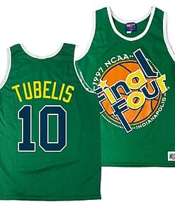 Arizona Wildcats Azuolas Tubelis Jersey #10 1997 NCAA Champions Final Four Green