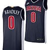 Arizona Wildcats Jaden Bradley Jersey #0 Limited Retro Basketball 2023-24 Navy