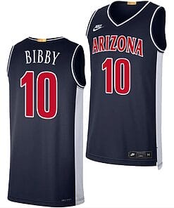 Arizona Wildcats Mike Bibby Jersey #10 Limited Retro Basketball 2023-24 Navy