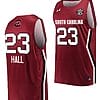 Aubryanna Hall Jersey #23 South Carolina Gamecocks College Basketball Wine