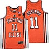Ayo Dosunmu Jersey #11 Illinois Fighting Illini NCAA Basketball Red