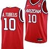 Azuolas Tubelis Jersey #10 Arizona Wildcats College Basketball Red