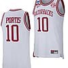 Bobby Portis Jersey Arkansas Razorbacks College Basketball 2022 NCAA March Madness Retro White #10