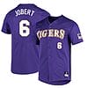 Brayden Jobert Jersey #6 LSU Tigers Baseball NCAA College Purple Alumni