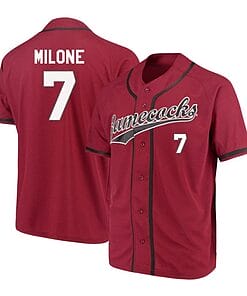Brennan Milone Jersey #7 South Carolina Gamecocks Baseball NCAA College Garnet Alumni