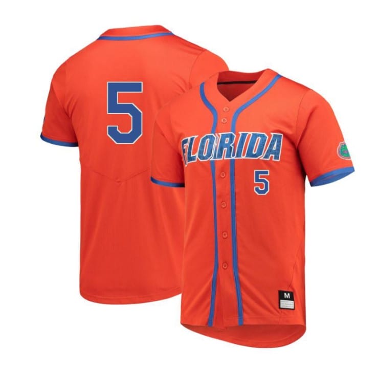 Brandon Sproat Jersey #5 Florida Gators Baseball NCAA College Orange Alumni