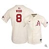 Braydon Webb Jersey #8 Arkansas Razorbacks Baseball NCAA College Alumni Elite White