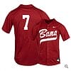 Brett Auerbach Jersey #7 Alabama Crimson Tide Baseball NCAA College Alumni Red