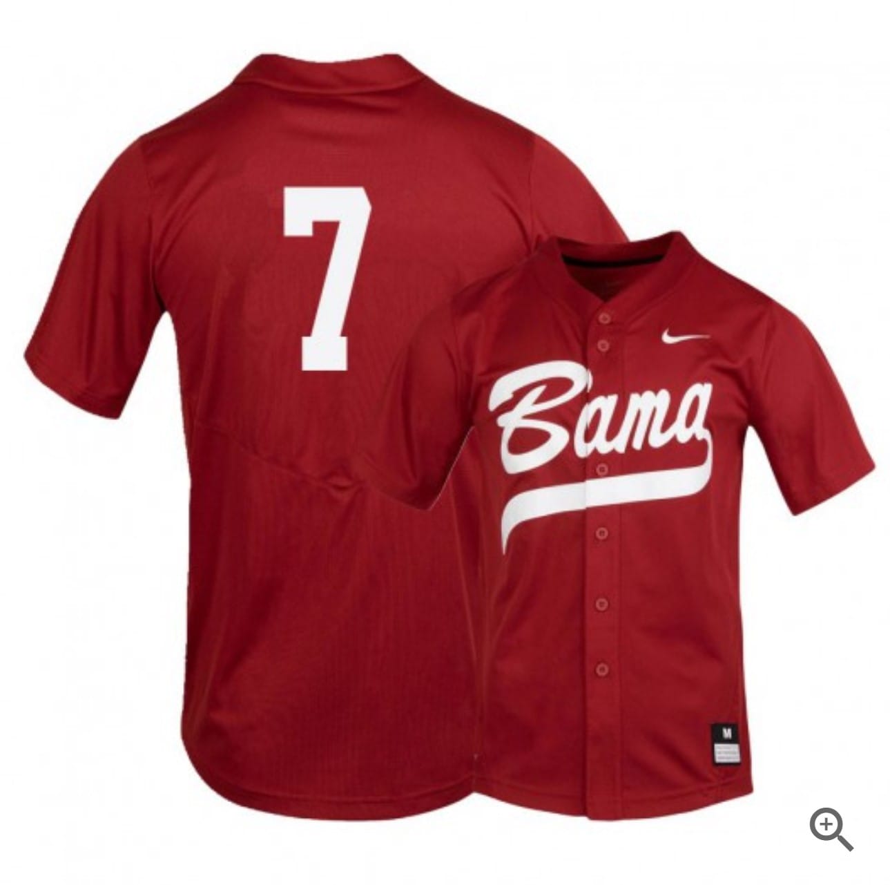 Brett Auerbach Jersey #7 Alabama Crimson Tide Baseball NCAA College Alumni Red