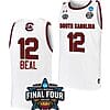 Brea Beal Jersey #12 South Carolina Gamecocks College Basketball 2023 NCAA Final Four Garnet White