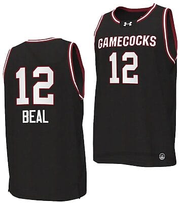 Brea Beal Jersey #12 South Carolina Gamecocks College Basketball 2023-24 Replica Black
