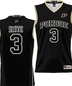 Braden Smith Jersey #3 Purdue Boilermakers NIL College Basketball Lightweight Black