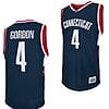 Ben Gordon Jersey #4 UConn Huskies College Basketball Navy Retro