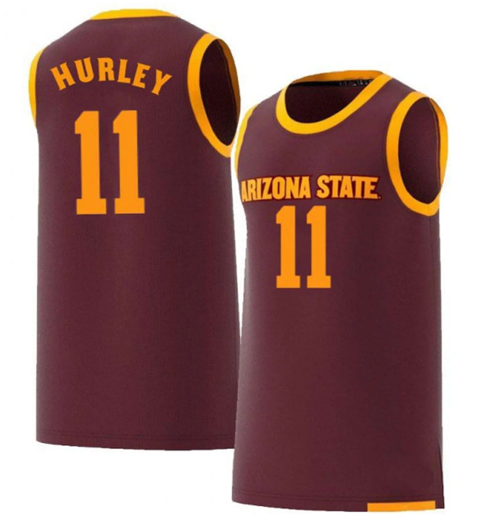 Bobby Hurley Jersey Arizona State Sun Devils College Basketball Red #11