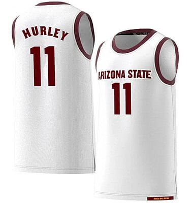 Bobby Hurley Jersey Arizona State Sun Devils College Basketball White #11