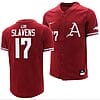 Brady Slavens Jersey #17 Arkansas Razorbacks College Baseball Cardinal