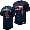 Brendan Summerhill Jersey #4 Arizona Wildcats Replica Baseball Full-Button Navy