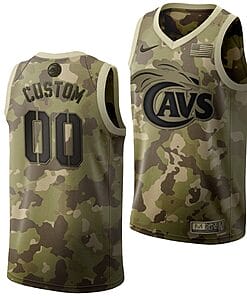 Custom Virginia Cavaliers Jersey Name and Number College Basketball Desert Camo