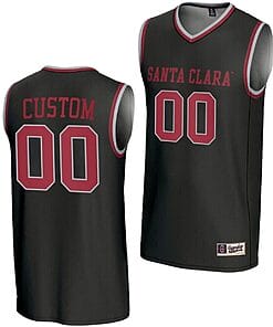 Custom Santa Clara Broncos Basketball Jersey