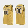 Custom Notre Dame Fighting Irish Jersey Name and Number Tar Heels College Basketball Gold