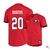Chaney Rogers Jersey #20 Georgia Bulldogs Baseball NCAA College Red Elite Alumni