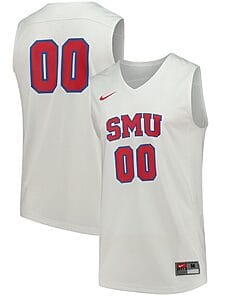 Custom SMU Mustangs Basketball Jersey