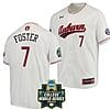 Cole Foster Jersey #7 Auburn Tigers Baseball NCAA College 2022 World Series White