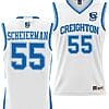 Baylor Scheierman Jersey #55 Creighton Bluejays College NIL Basketball Lightweight White