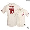 Casey Martin Jersey #15 Arkansas Razorbacks Baseball NCAA College Alumni Elite White