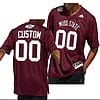 Custom Mississippi State Bulldogs Jersey Name and Number NCAA College Football Maroon Dowsing x Bell 50 Year
