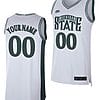 Custom Michigan State Spartans Jersey Name and Number College Basketball Retro White