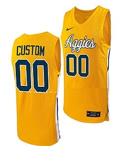 Custom North Carolina AT Aggies Basketball Jersey