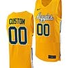 Custom North Carolina AT Aggies Jersey Name and Number College Basketball Gold