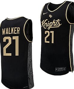 CJ Walker Jersey #21 UCF Knights Replica College Basketball Uniform Black