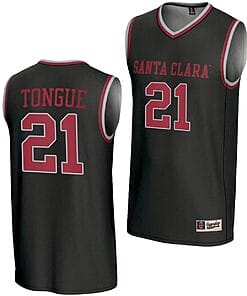 Camaron Tongue Jersey Santa Clara Broncos