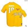 Cole Henry Jersey #18 Lsu Tigers Baseball NCAA College Yellow Elite Alumni
