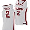 Collin Sexton Jersey Alabama Crimson Tide College Basketball Replica White #2