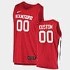 Custom Stanford Cardinal Jersey Name and Number College Basketball Red