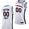 Custom Virginia Cavaliers Jersey Name and Number College Basketball Unity Logo White
