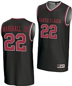 Carlos Marshall Jr Jersey Santa Clara Broncos