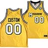 Custom Missouri Tigers Jersey Name and Number Alternate Basketball Throwback Legacy uniform Gold